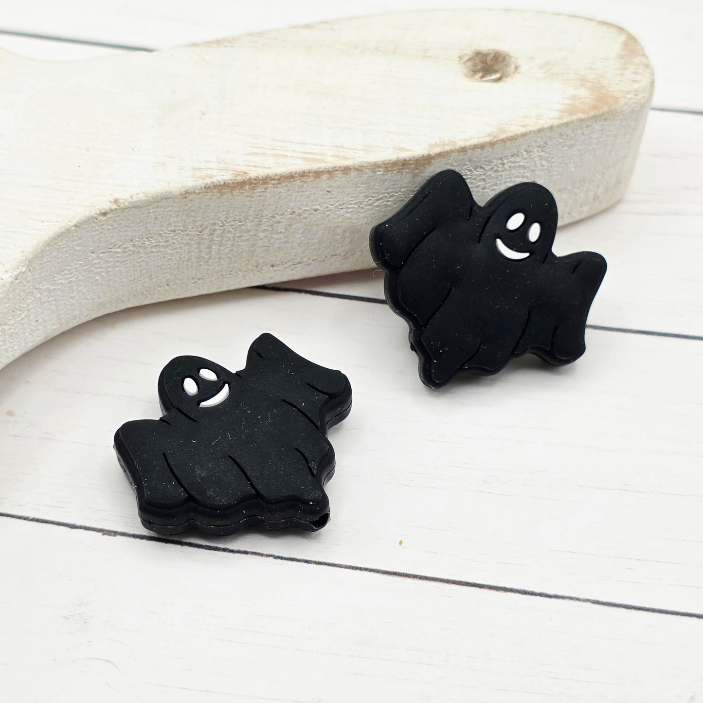 Black Ghost Focal Beads