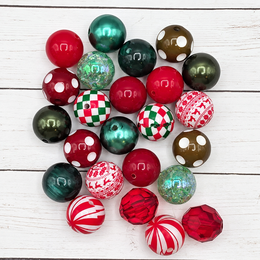 Peppermint Twist Bead Mix