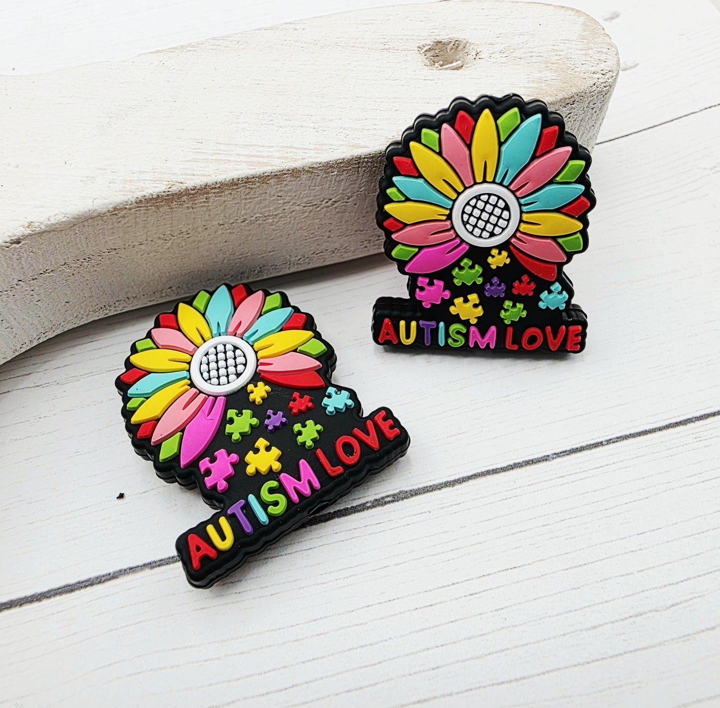Colorful Flower Awareness Beads