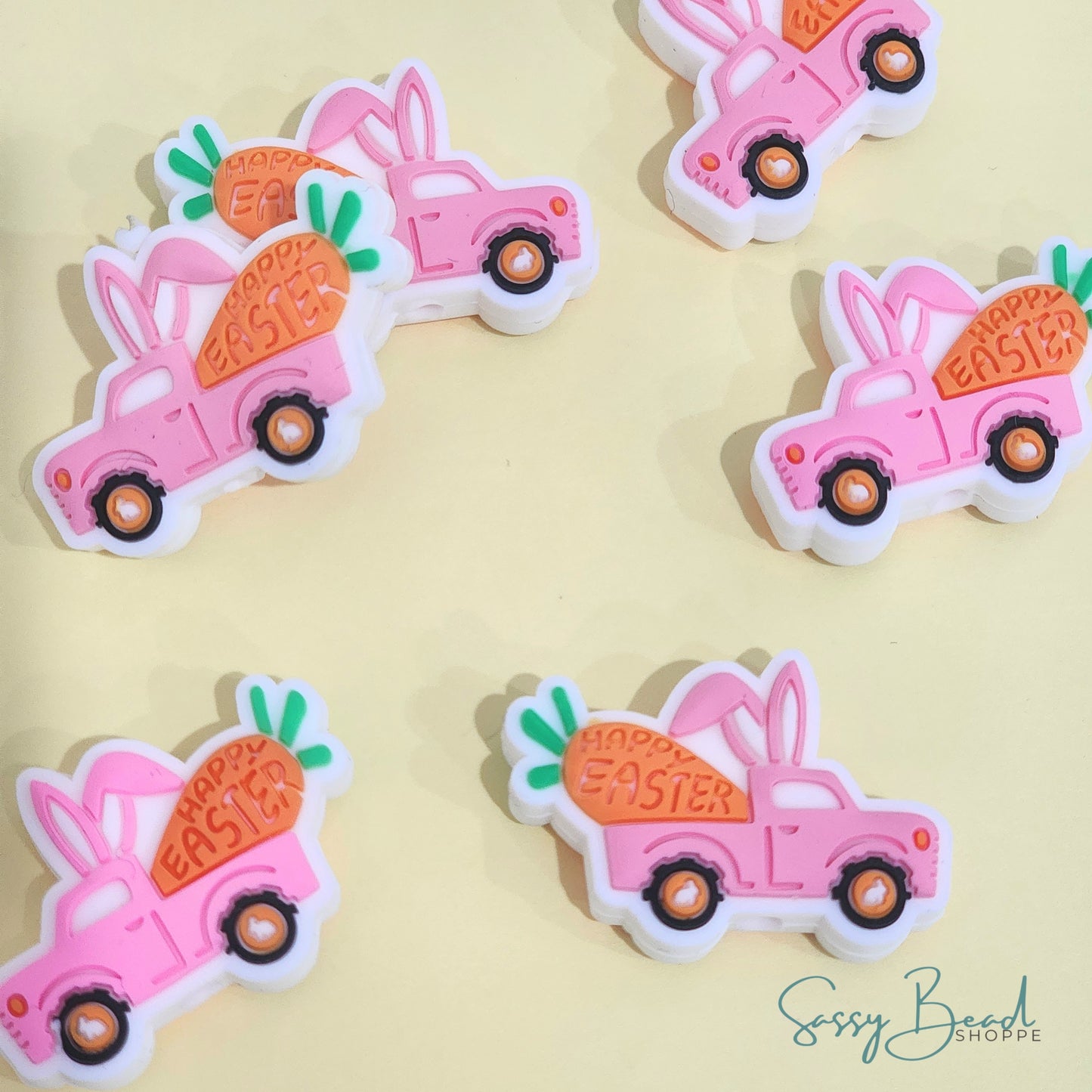 Easter Truck Focal Beads