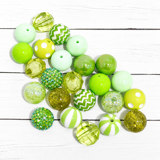 Lovely Lime Bead Mix