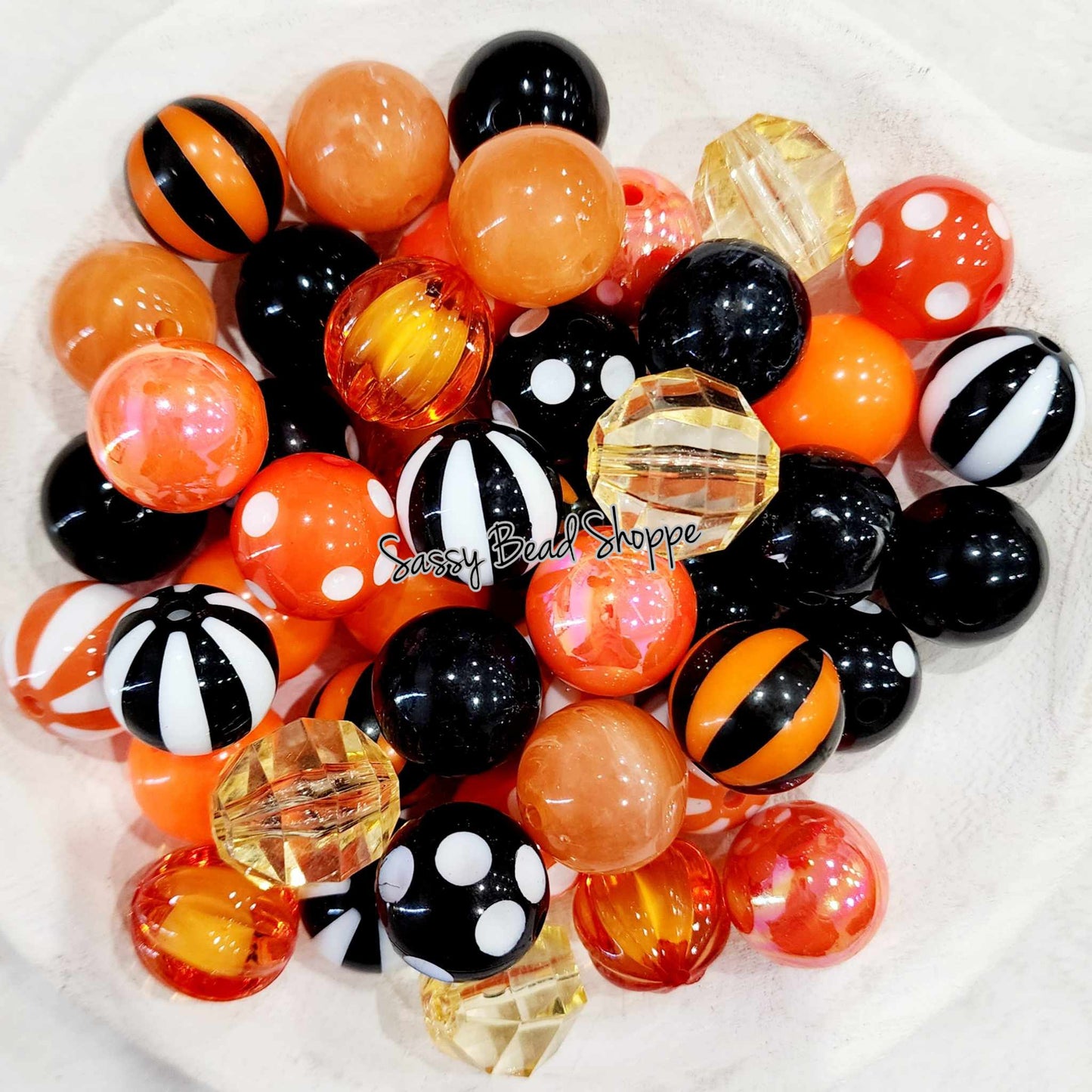 Pumpkin Party Bead Mix - Sassy Bead Shoppe