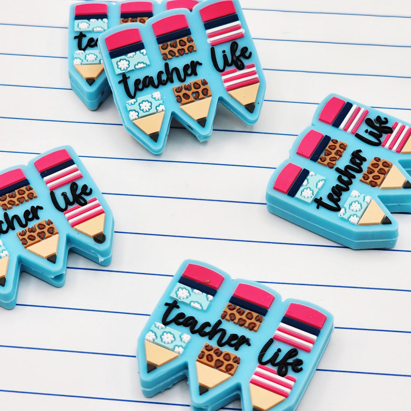 Teacher Life Focal Beads