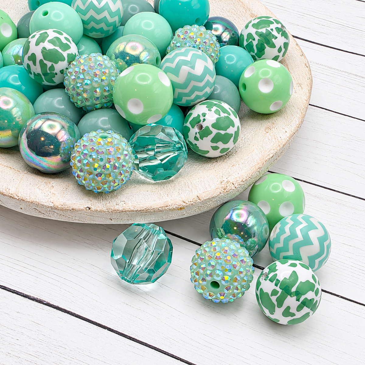Maybe Mint Bead Mix