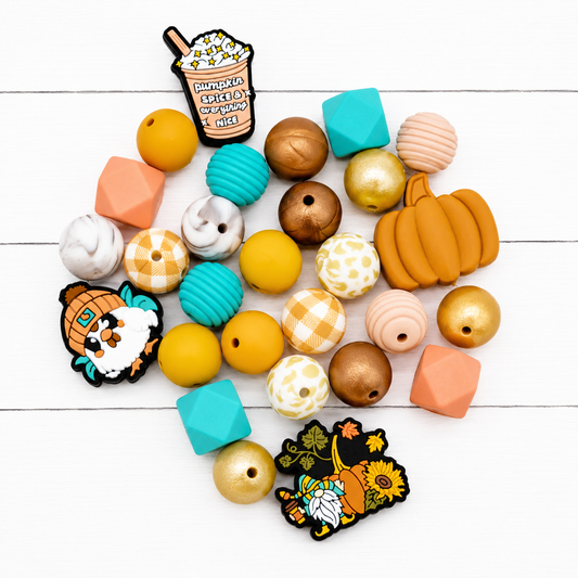Pumpkin Pie Bead Mix