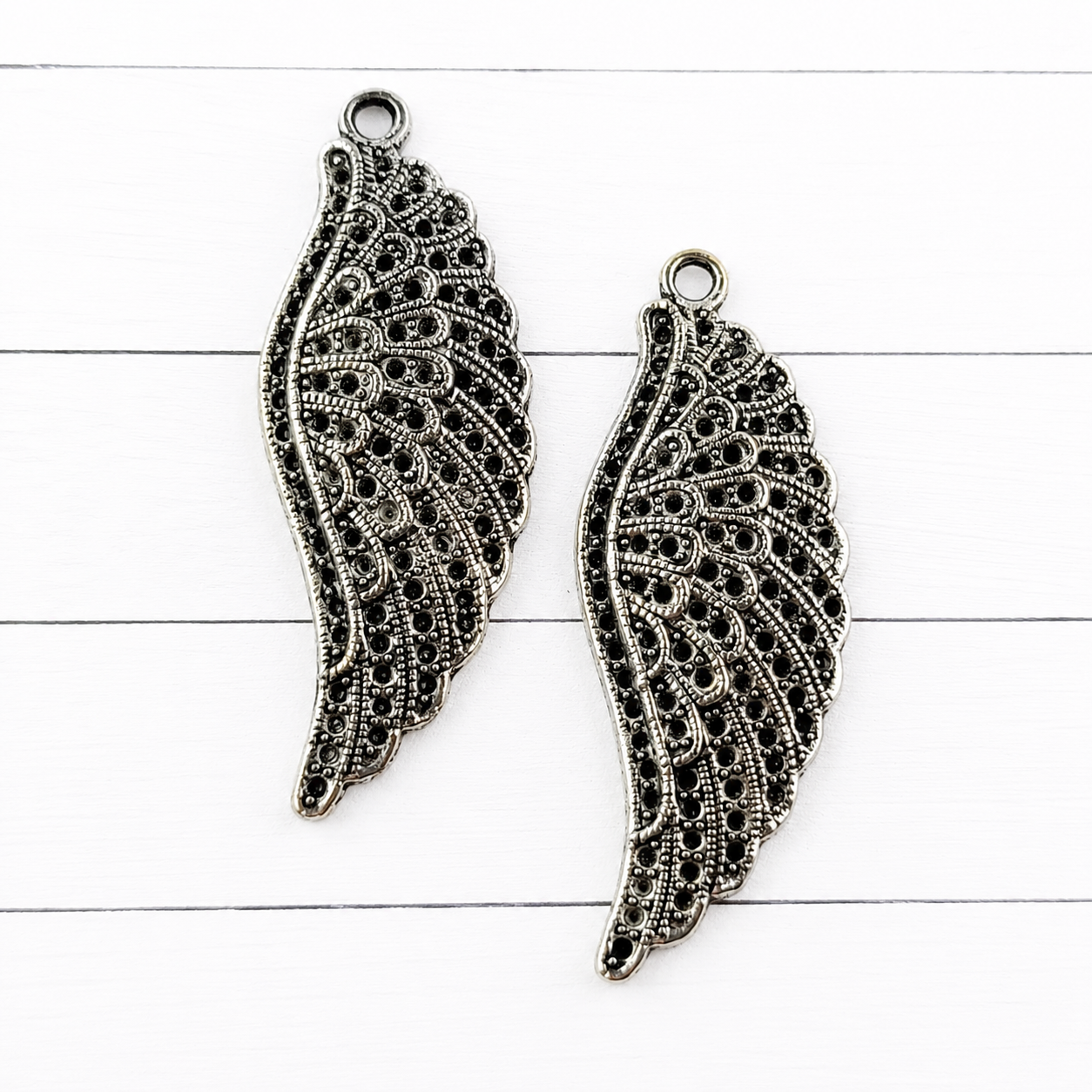 Large Angel Wing Charms