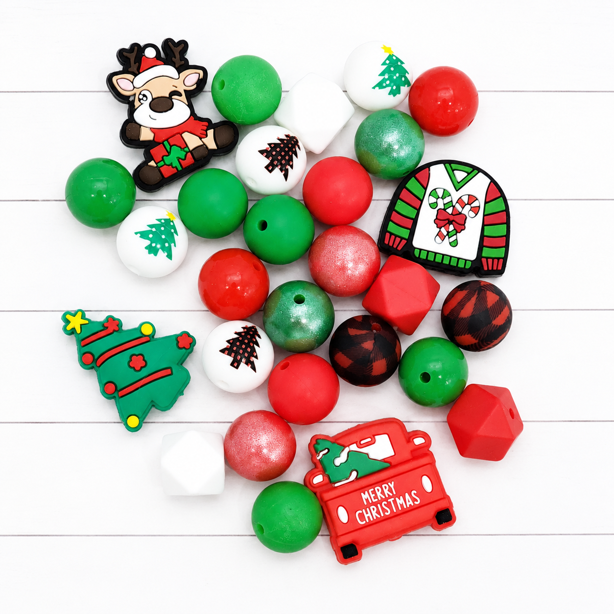 Farm Fresh Trees Bead Mix