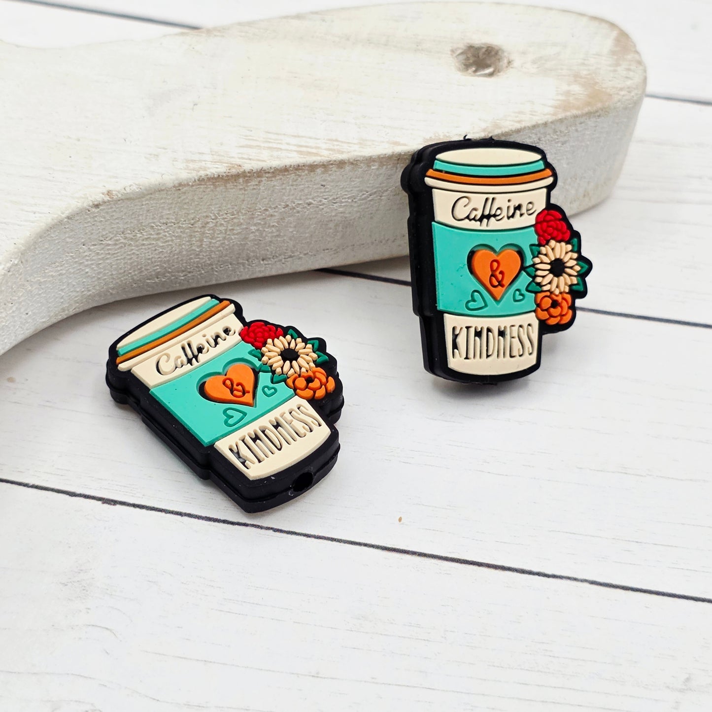 Caffeine & Kindness Focal Beads