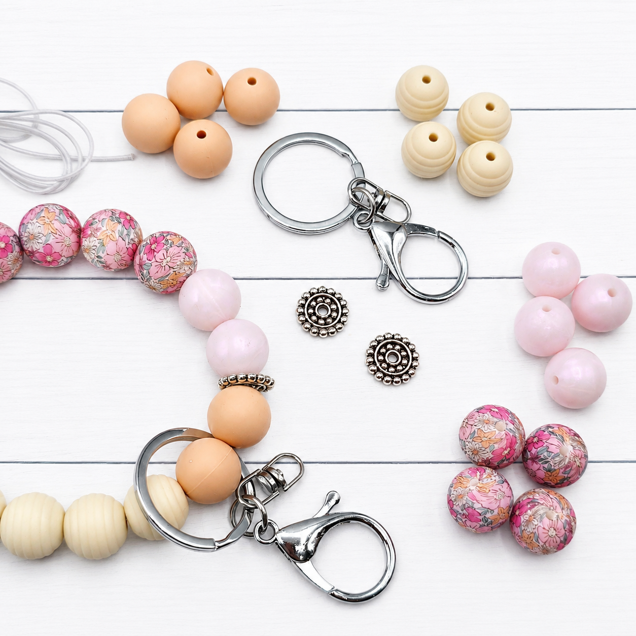 Pink Petal Wristlet DIY Kit