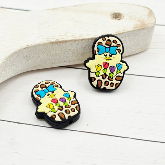 Easter Chick Focal Beads