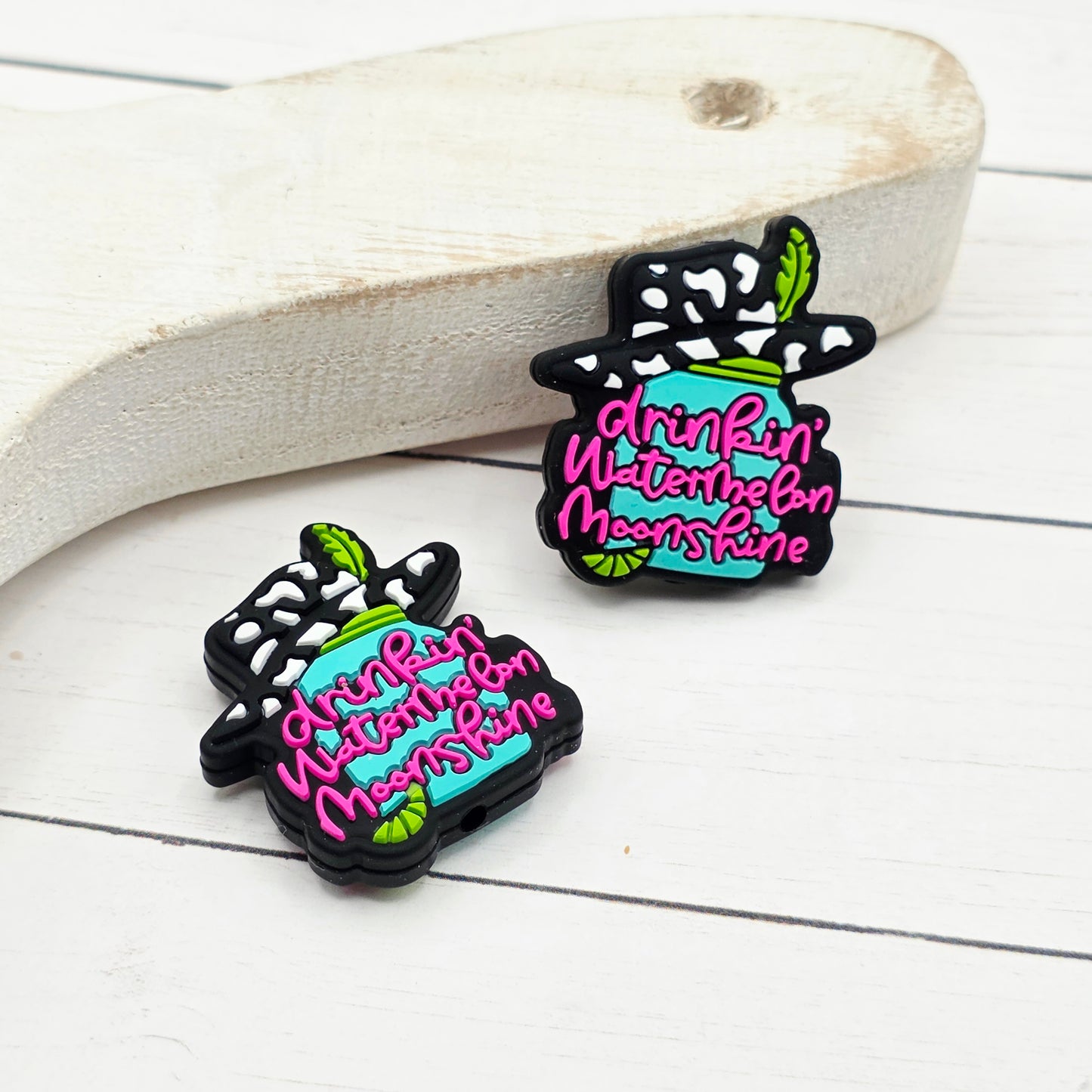 Drinkin Watermelon Focal Beads