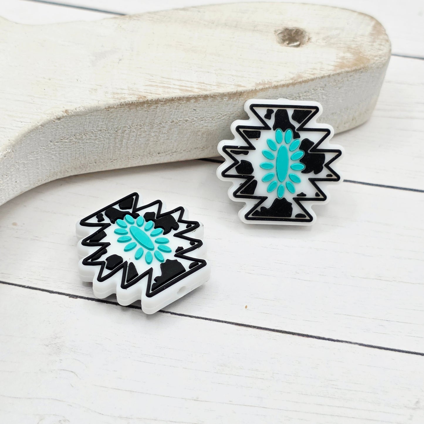 Aztec Gem Focal Beads