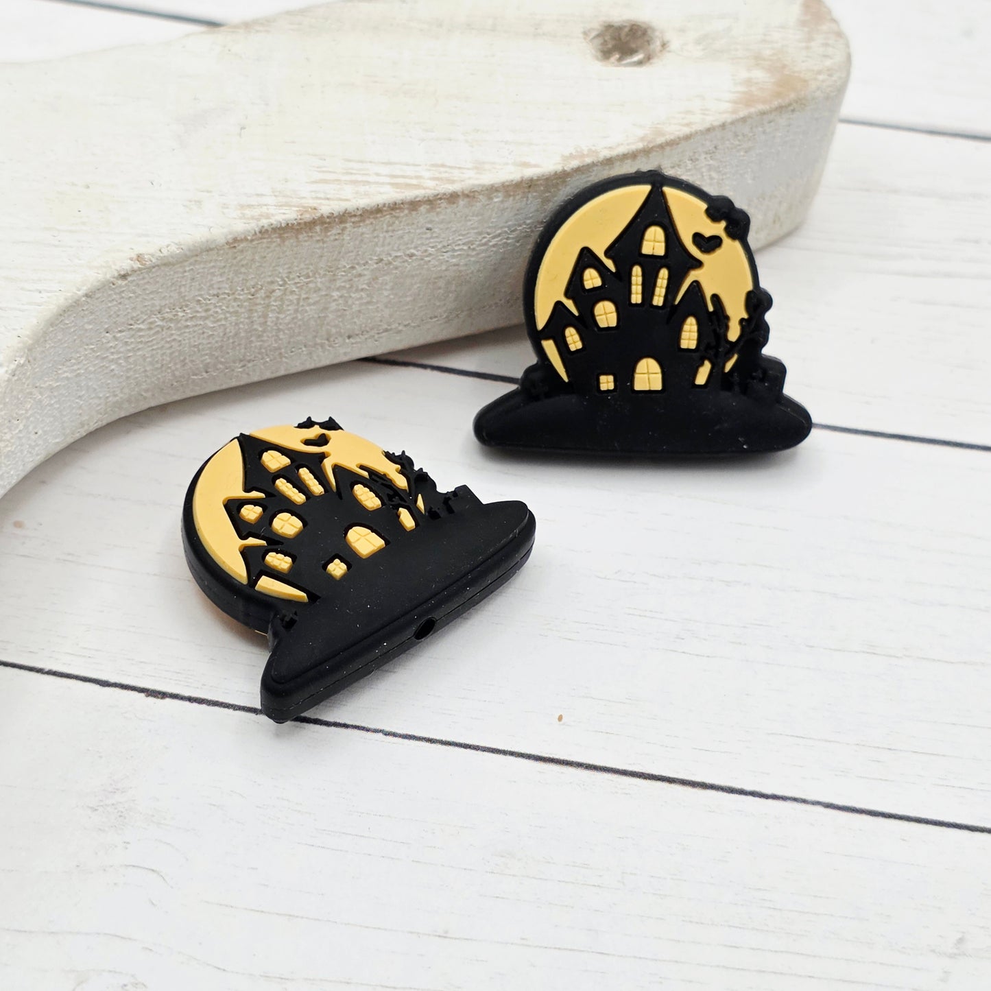 Haunted House Focal Beads
