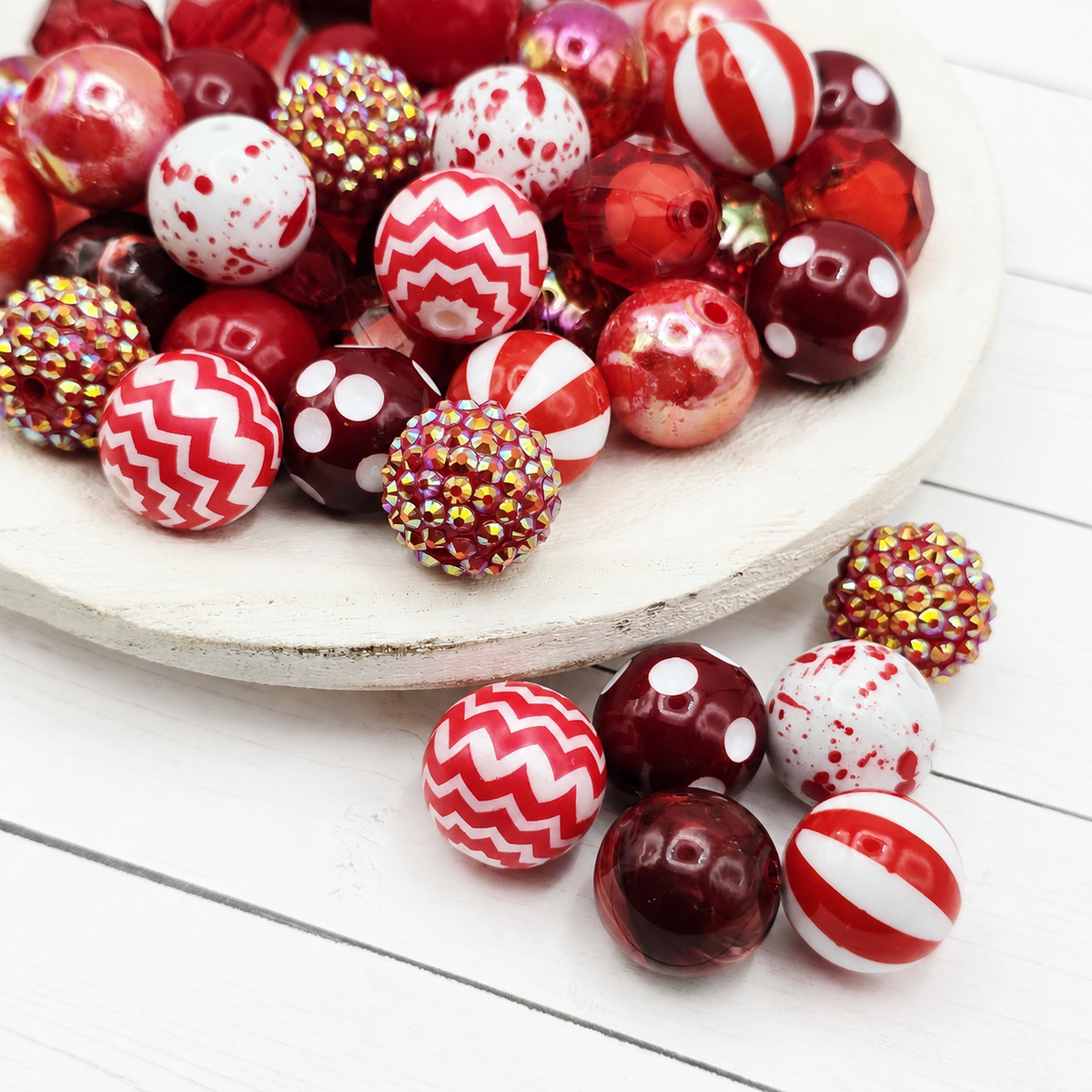 Really Red Bead Mix