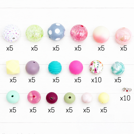 Spring Blossom Bead Box