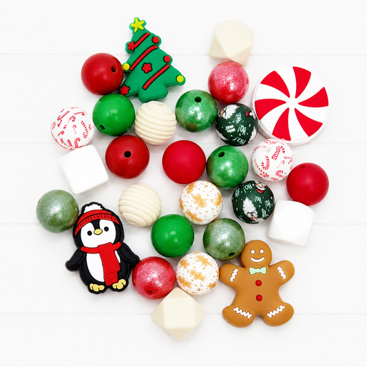 Candy Cane Lane Bead Mix