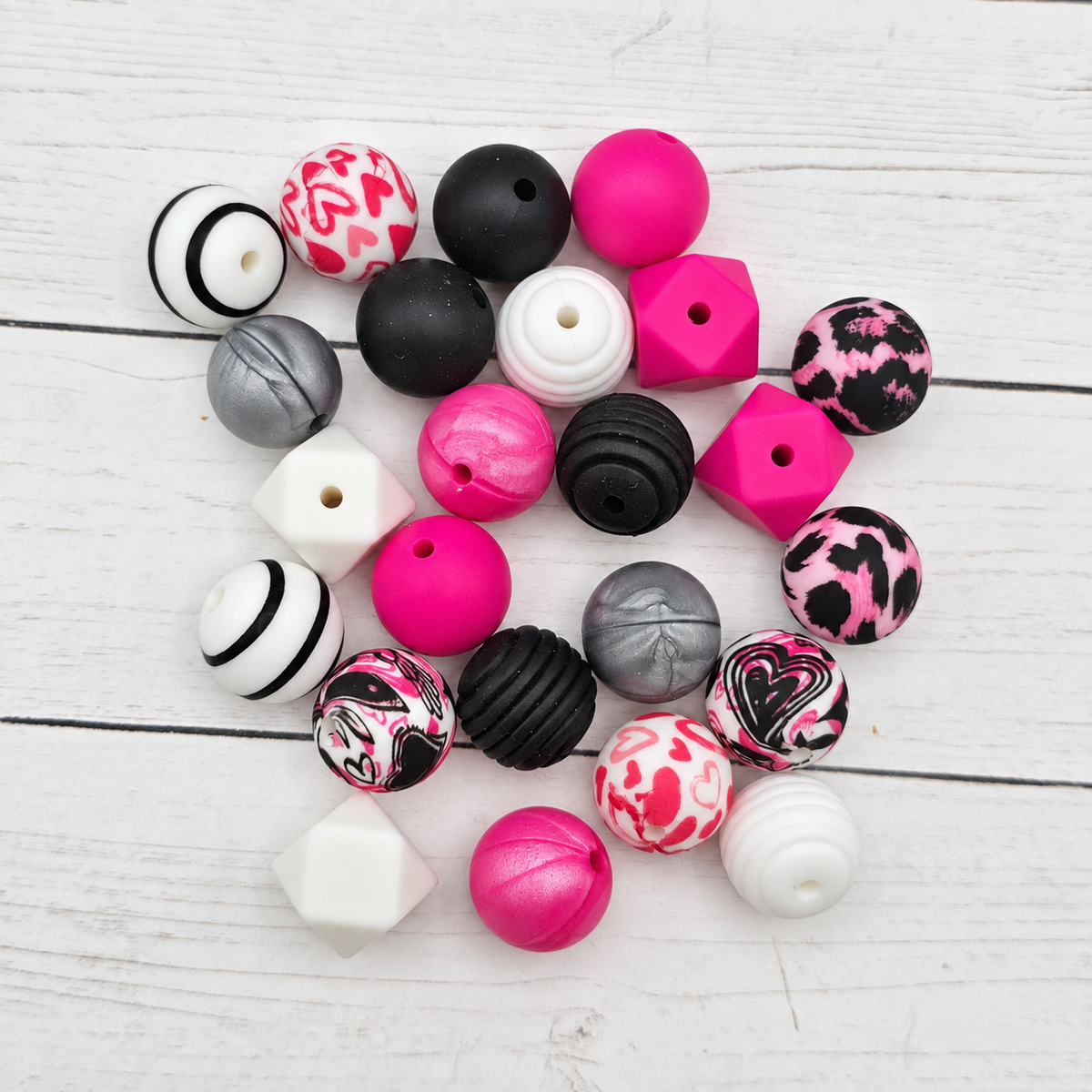 Love Struck Silicone Bead Mix
