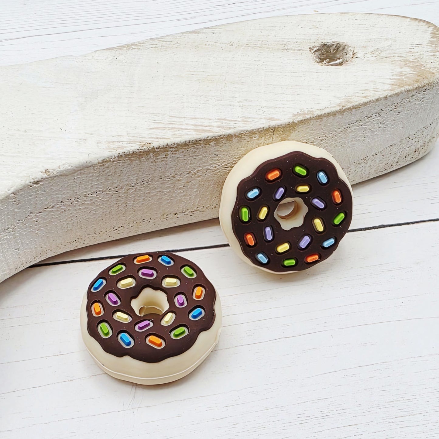 Sprinkle Donut Focal Beads
