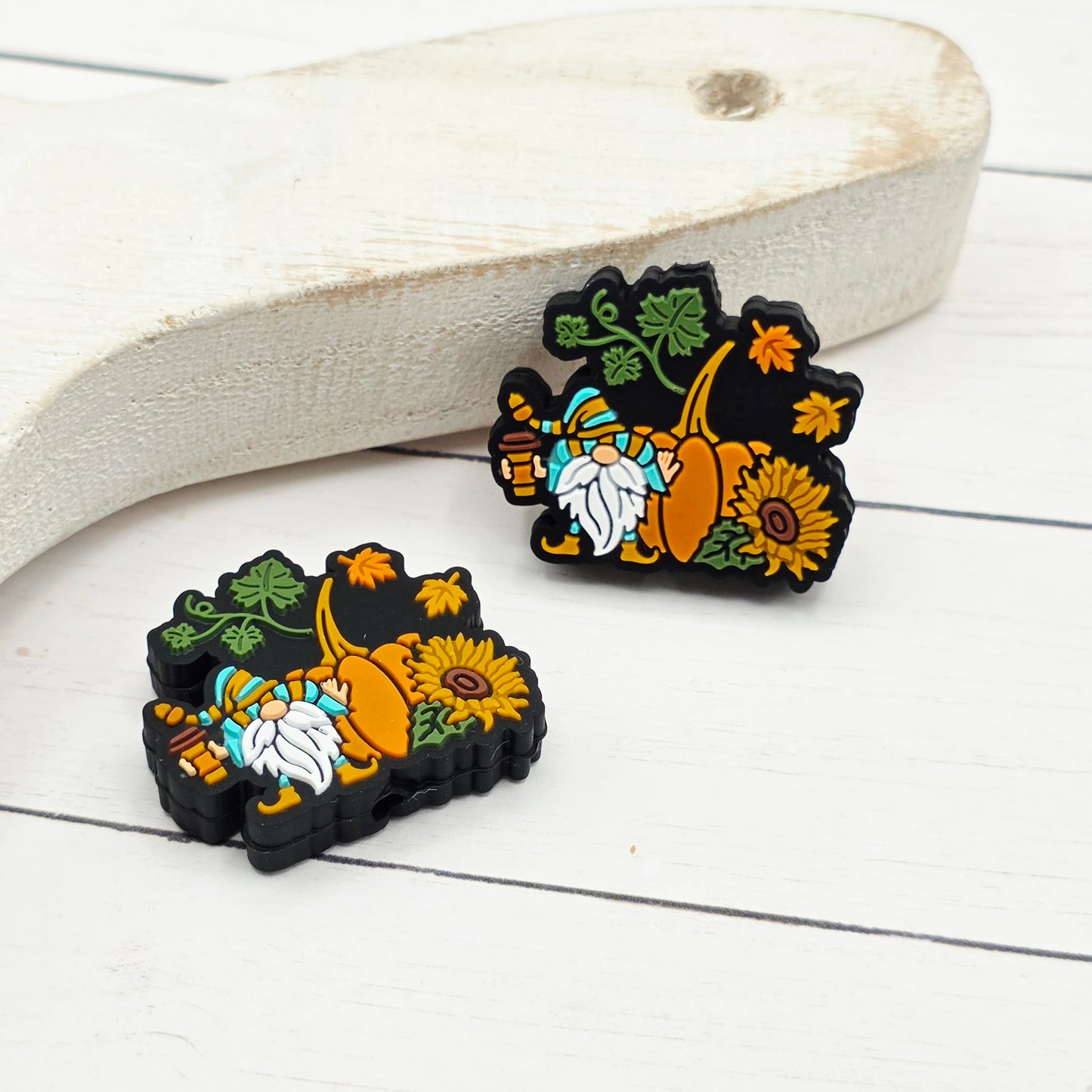 Fall Gnome Focal Beads