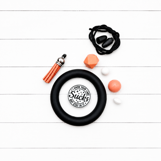 Stay Away Car Charm Kit