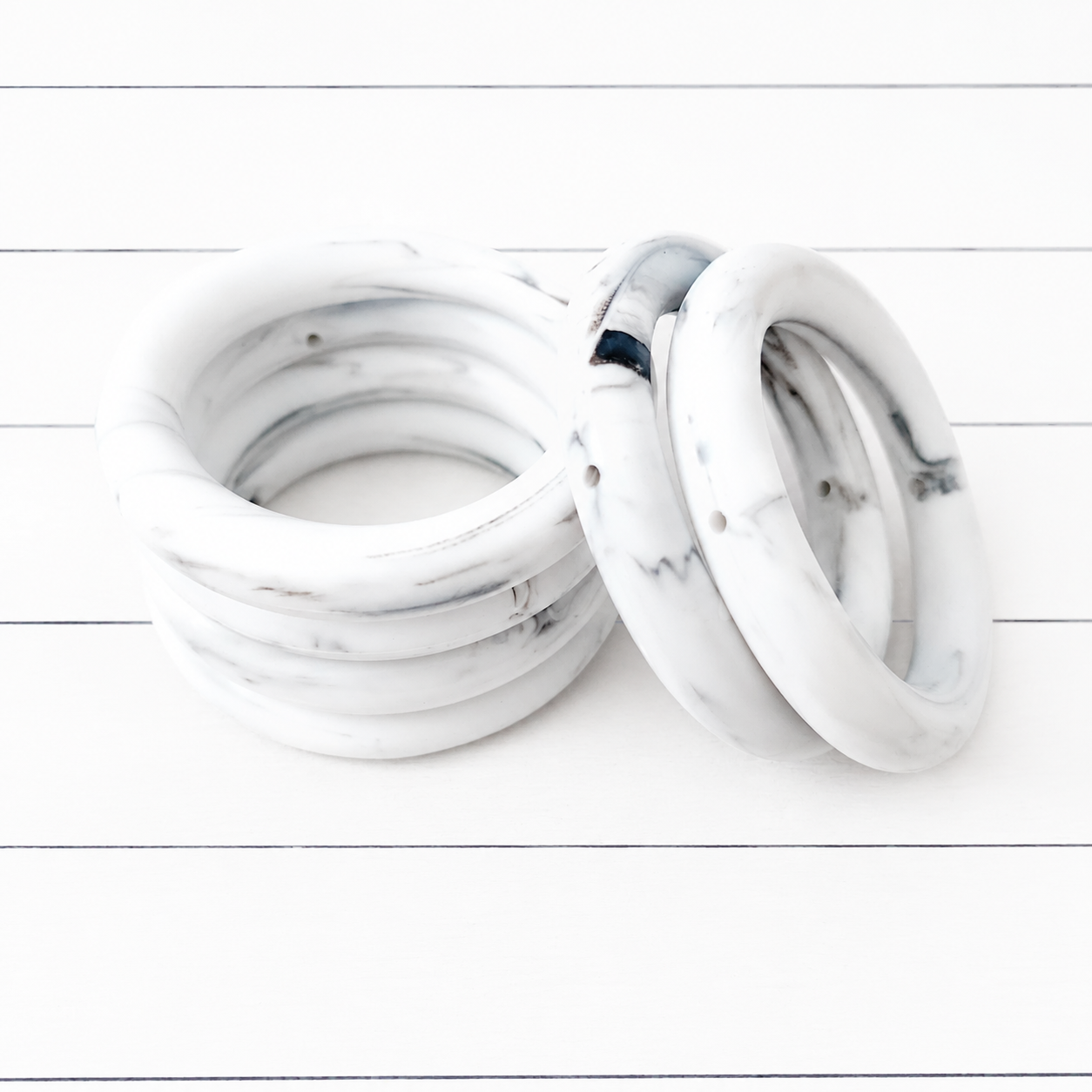 65mm Marble Silicone Ring
