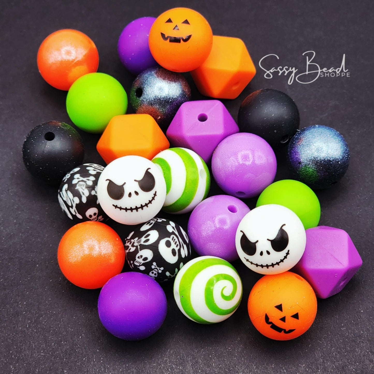 Spooky Season Silicone Bead Mix