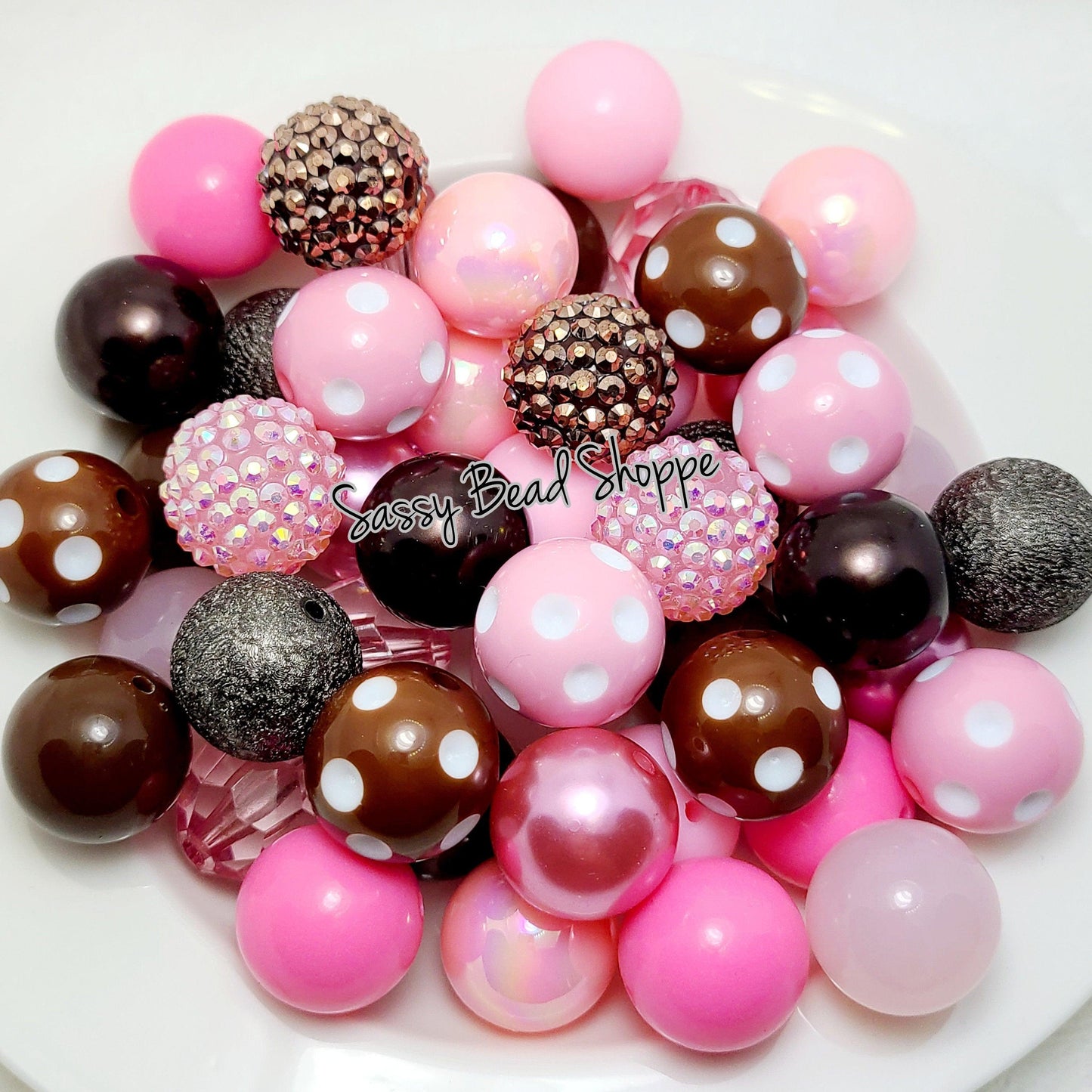 Girls Night Out Bubblegum Bead Mix - Sassy Bead Shoppe