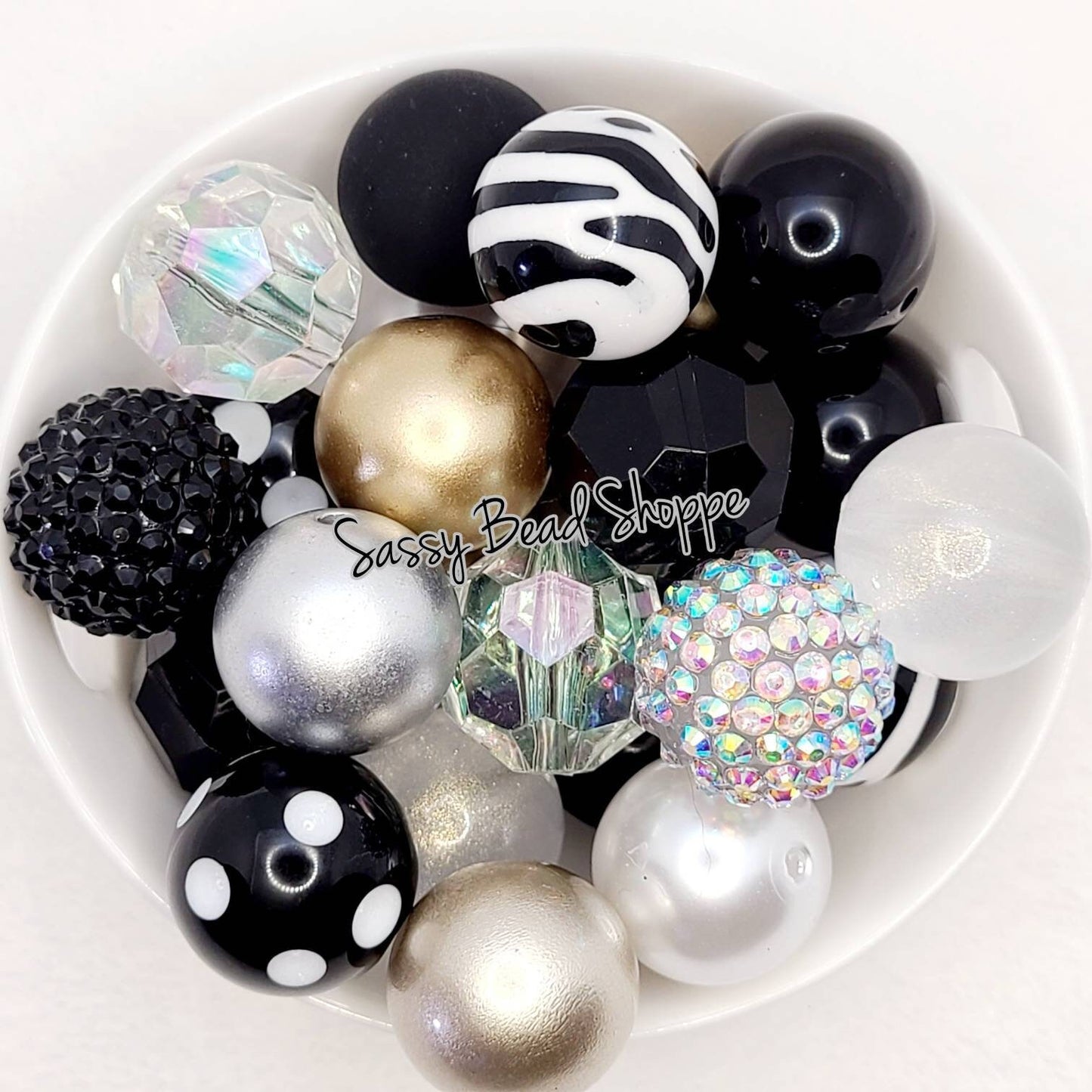 Love Sweet Love Bubblegum Bead Mix - Sassy Bead Shoppe