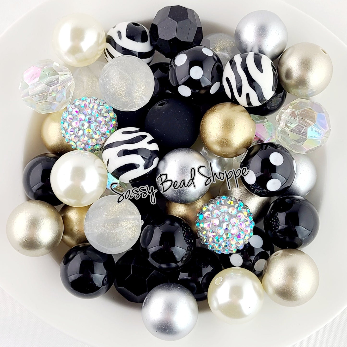 Love Sweet Love Bubblegum Bead Mix - Sassy Bead Shoppe