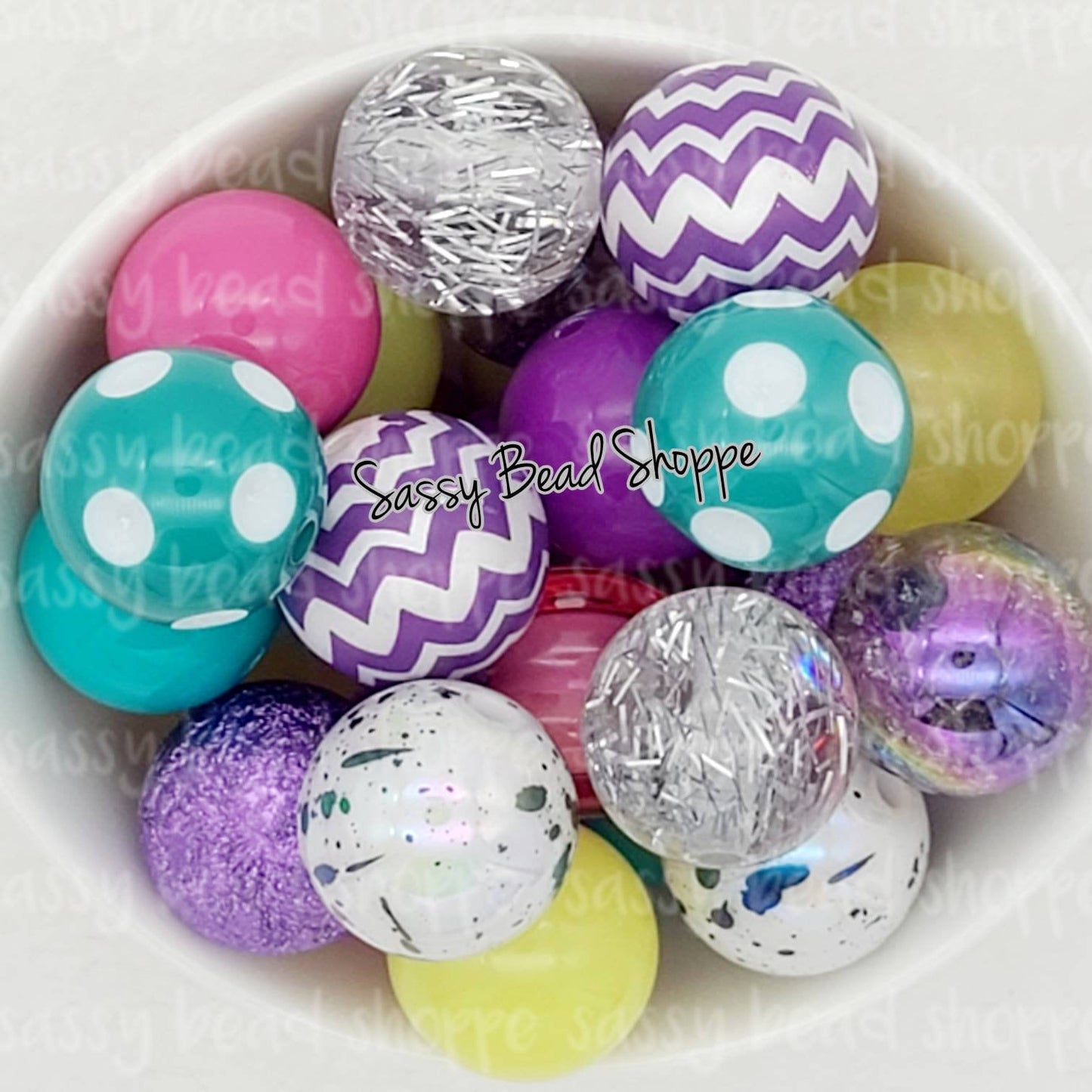 Spring Splatter Bead Mix - Sassy Bead Shoppe