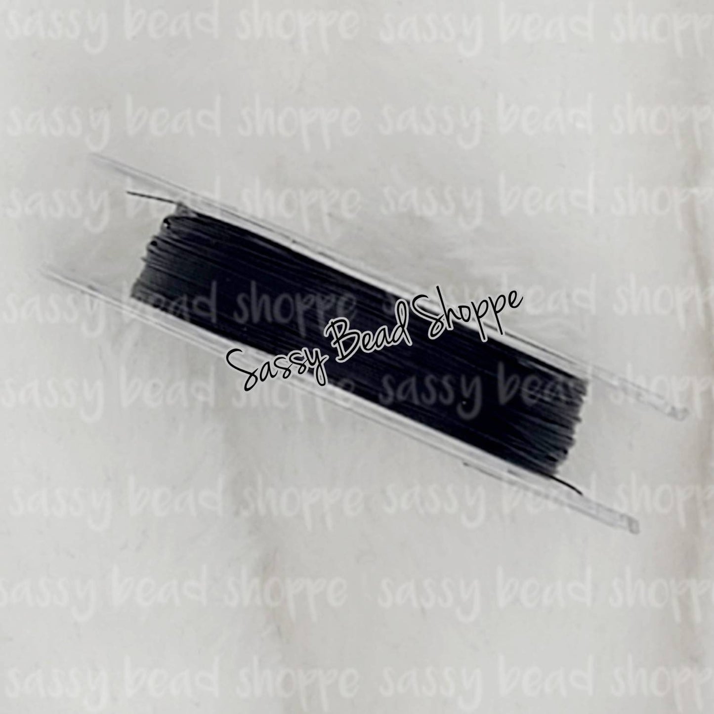 Black Beading Wire 0.3mm- 10 Meters Copper Wire - Sassy Bead Shoppe