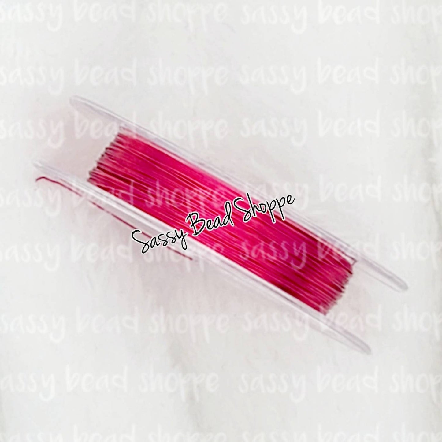 Fuchsia Beading Wire 0.3mm- 10 Meters Copper Wire - Sassy Bead Shoppe