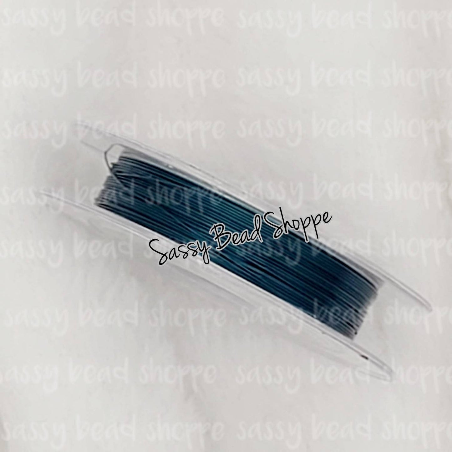 Teal Beading Wire 0.3mm- 10 Meters Copper Wire - Sassy Bead Shoppe