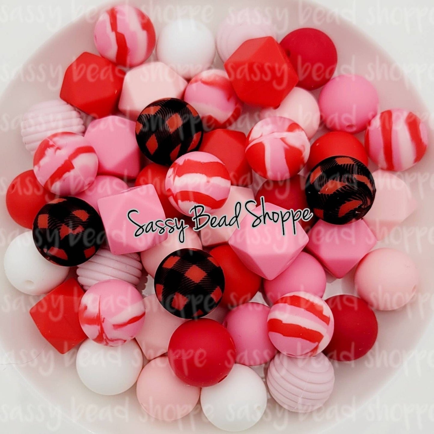 Never Forget You Silicone Bead Mix - Sassy Bead Shoppe