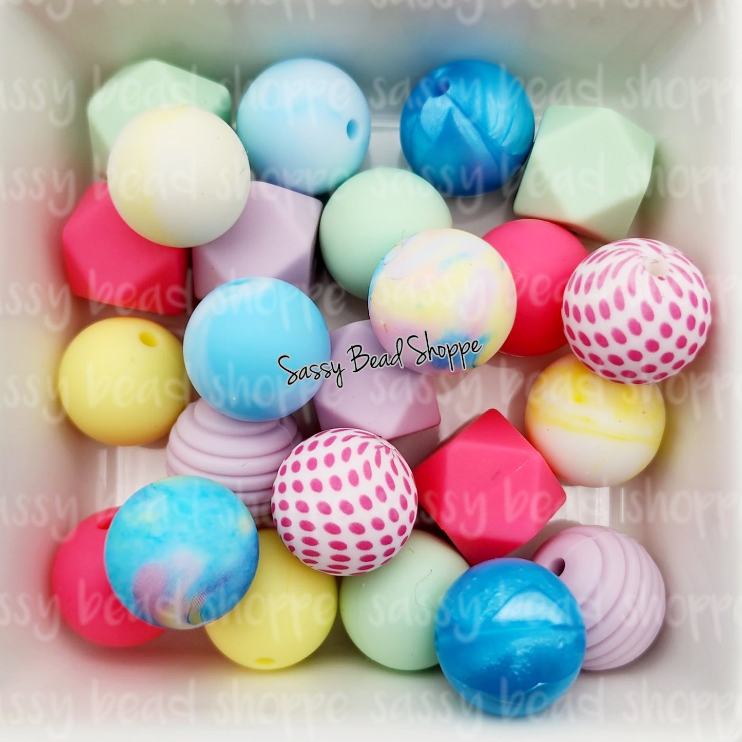Spring Fever Silicone Bead Mix - Sassy Bead Shoppe
