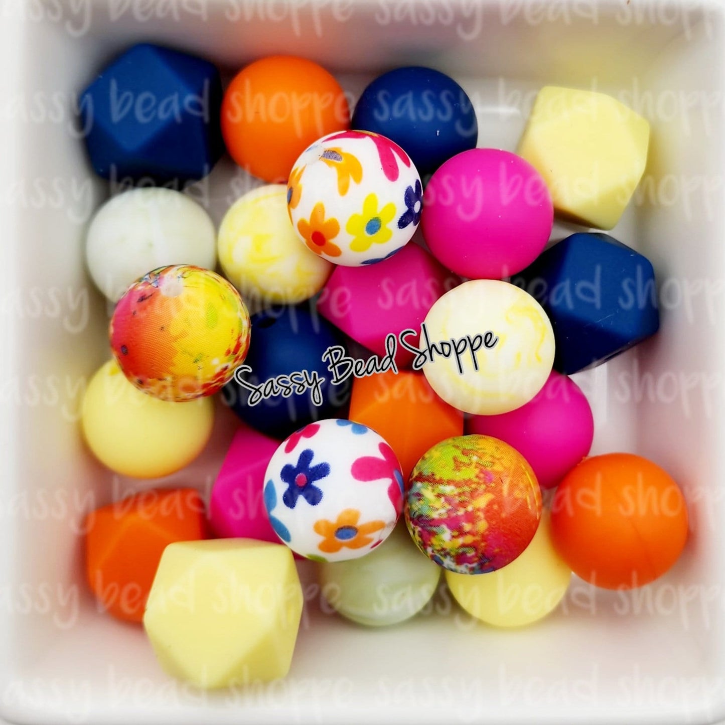 Spring Vibes Silicone Bead Mix - Sassy Bead Shoppe