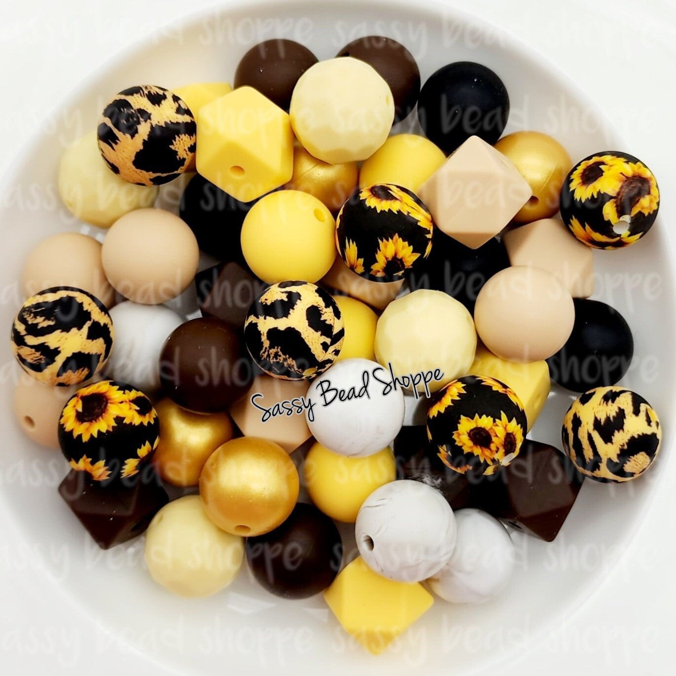Sun Kissed Silicone Bead Mix - Sassy Bead Shoppe