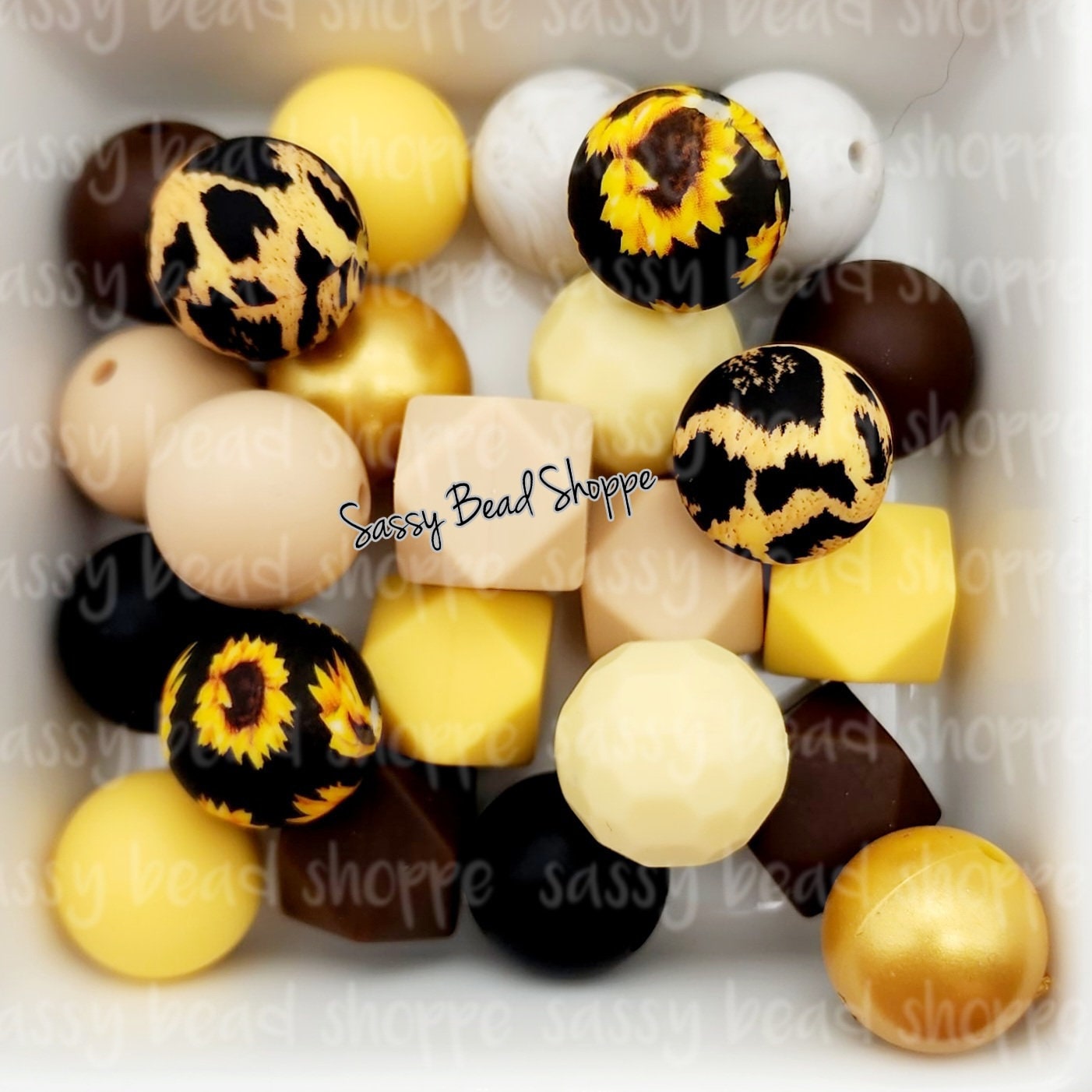 Sun Kissed Silicone Bead Mix - Sassy Bead Shoppe