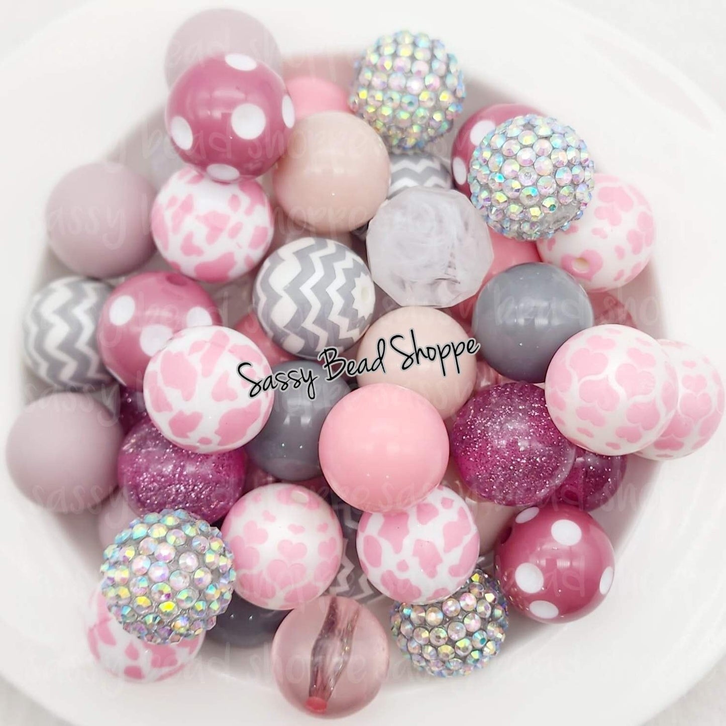 Blushing Pink Bead Mix - Sassy Bead Shoppe