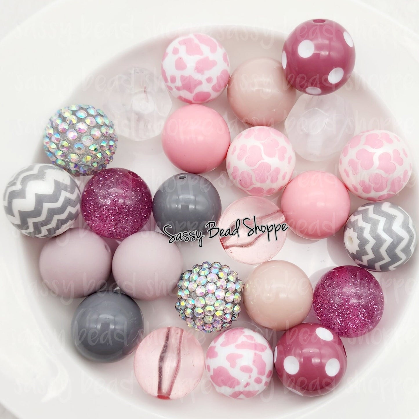Blushing Pink Bead Mix - Sassy Bead Shoppe