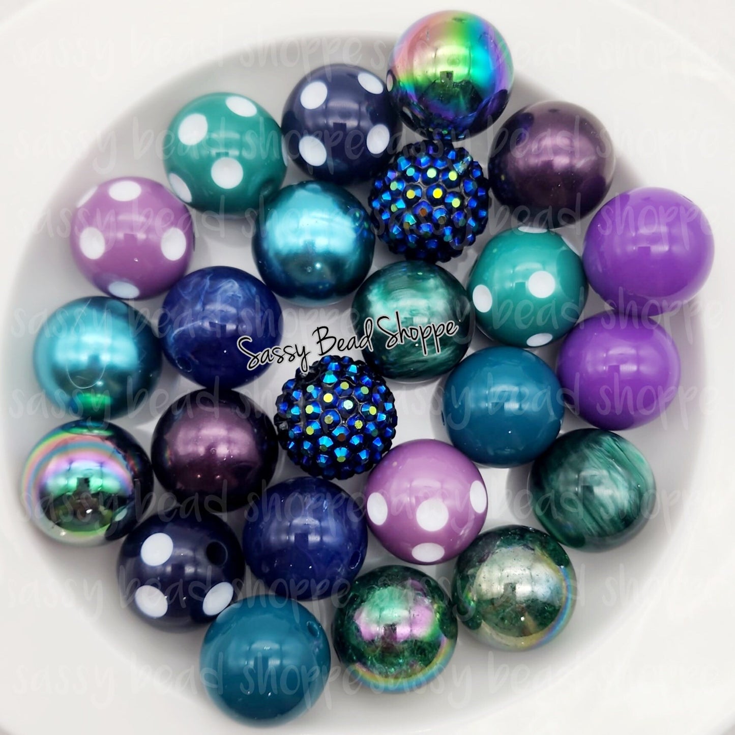 Peacock Dream Bead Mix - Sassy Bead Shoppe