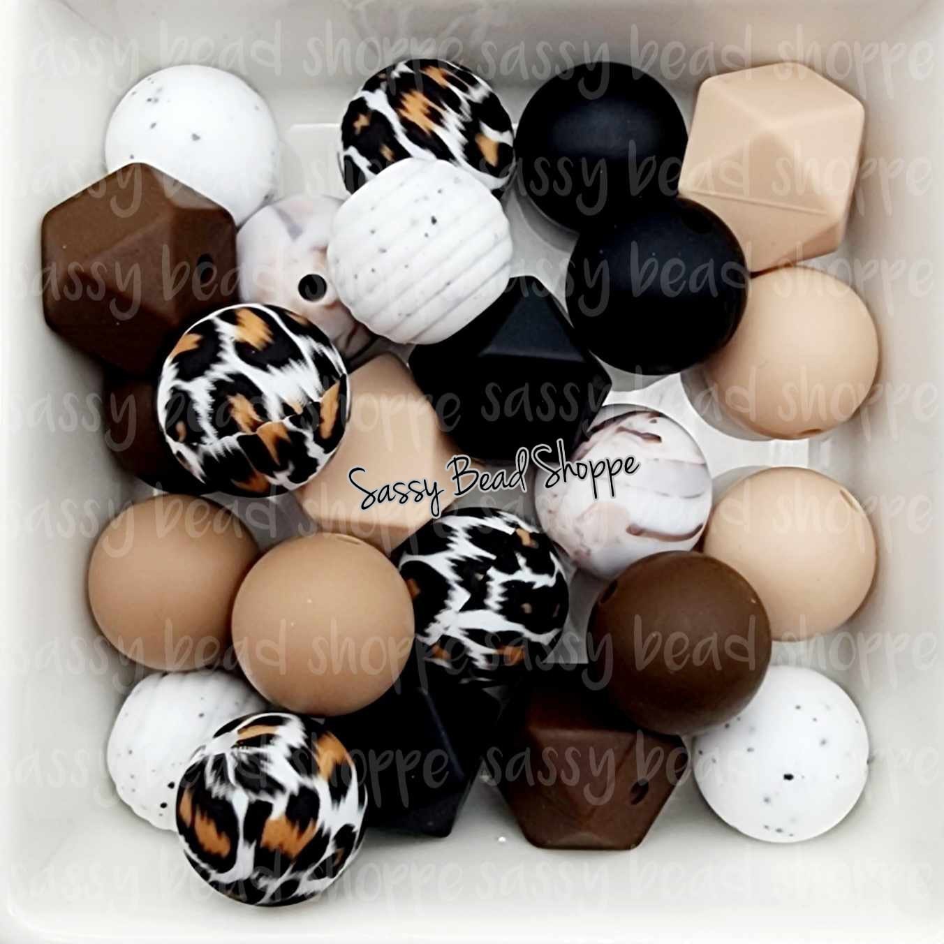 Animal Instinct Silicone Bead Mix - Sassy Bead Shoppe