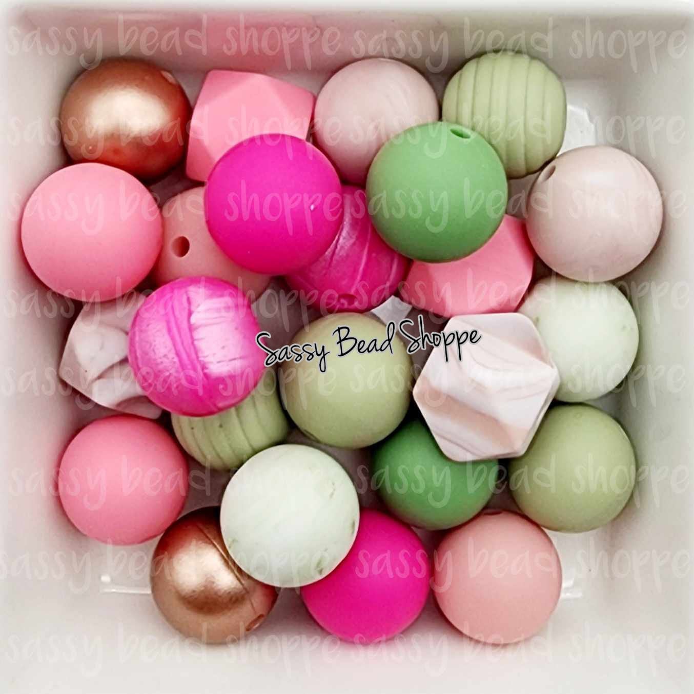 Touch of Love Silicone Bead Mix - Sassy Bead Shoppe