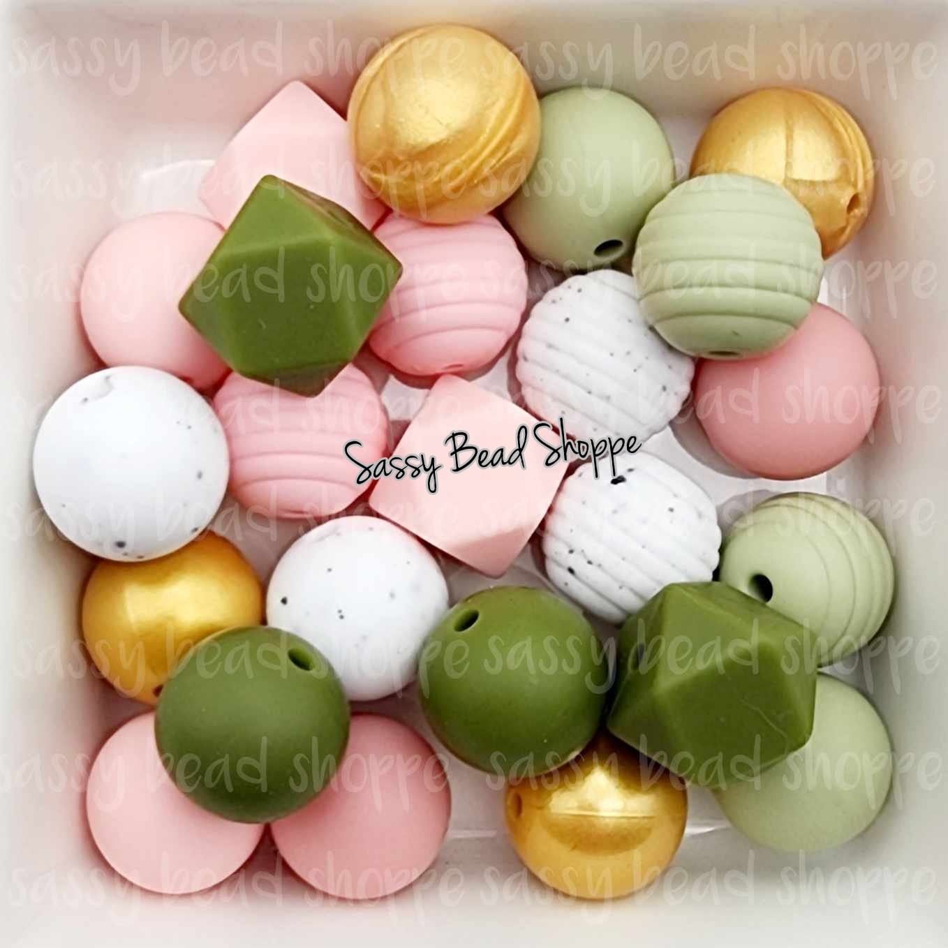 Just A Spritz Silicone Bead Mix - Sassy Bead Shoppe