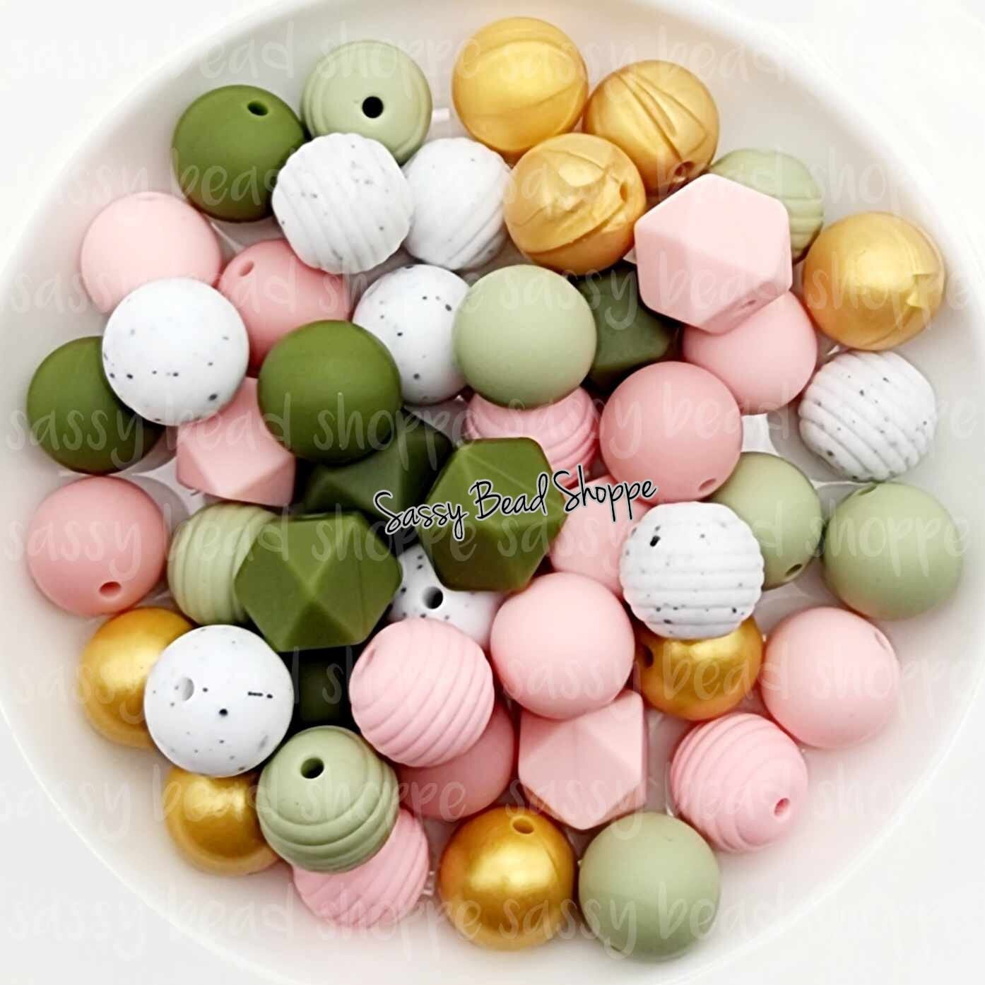 Just A Spritz Silicone Bead Mix - Sassy Bead Shoppe
