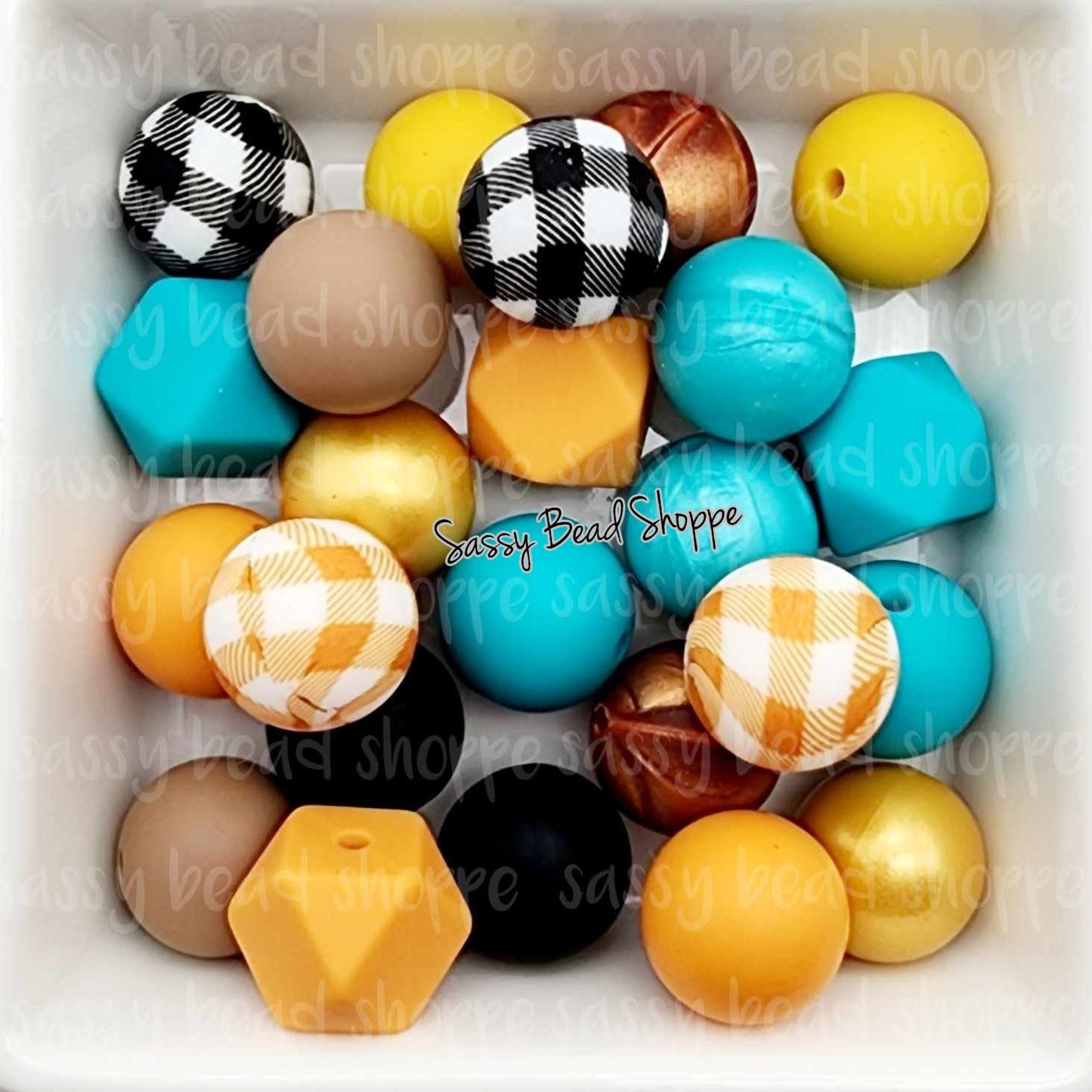 Autumn Love Silicone Bead Mix - Sassy Bead Shoppe