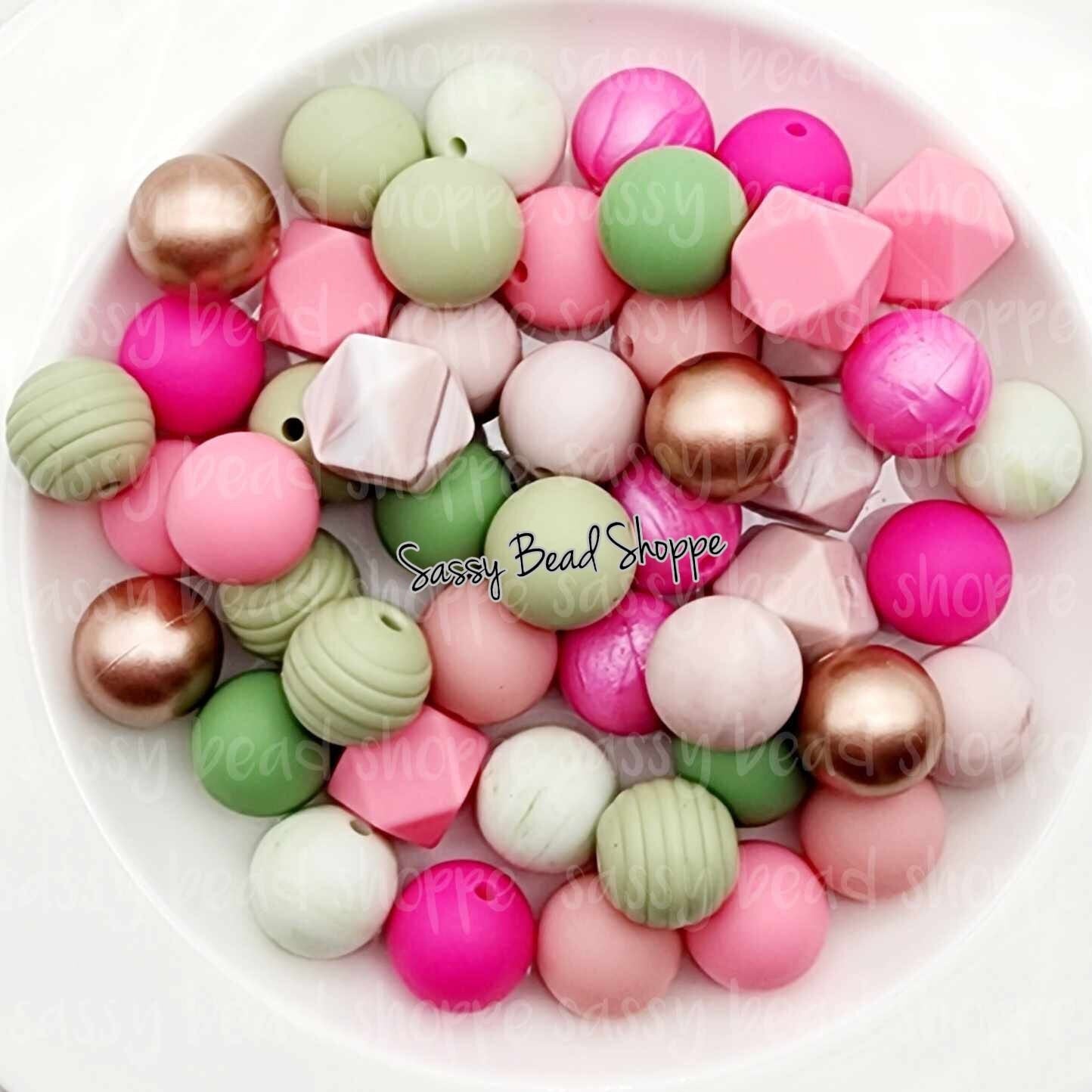 Touch of Love Silicone Bead Mix - Sassy Bead Shoppe
