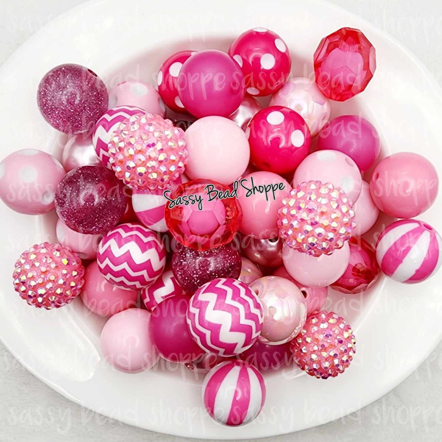 Pink Princess Bead Mix - Sassy Bead Shoppe