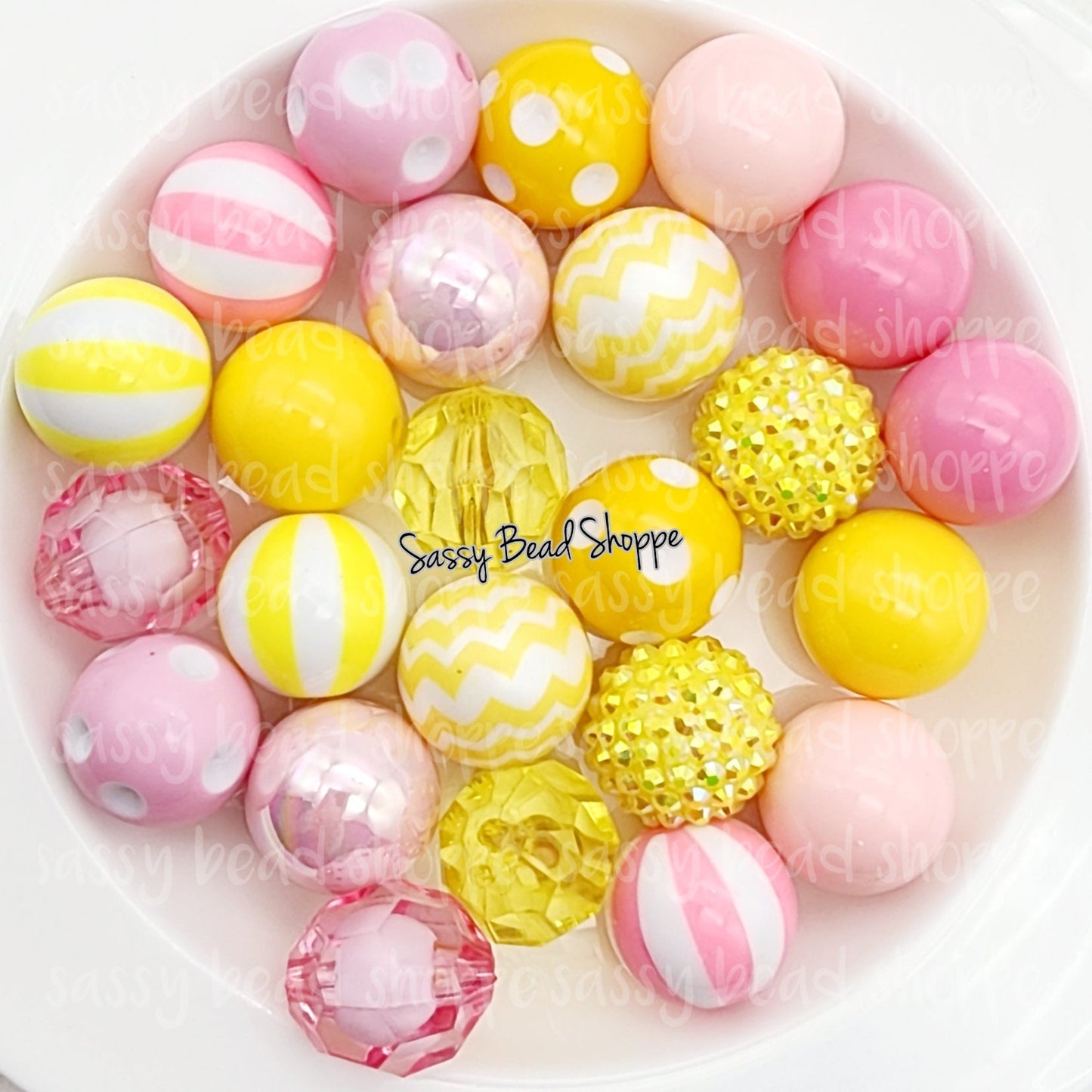 Pink Lemonade Bead Mix - Sassy Bead Shoppe