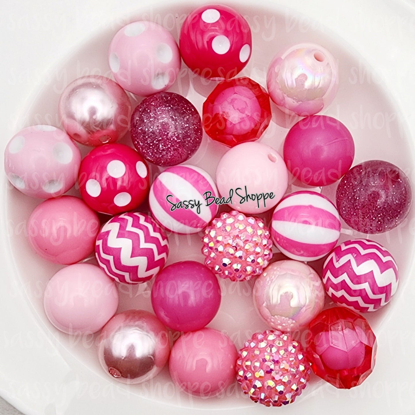 Pink Princess Bead Mix - Sassy Bead Shoppe
